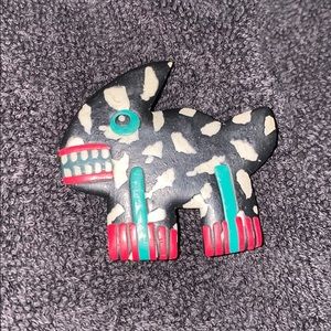 Funky Monster Vintage Pin